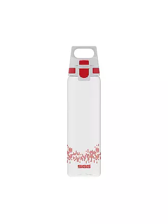 SIGG | Trinkflasche Total Clear ONE MyPlanet Green 750ml | rot