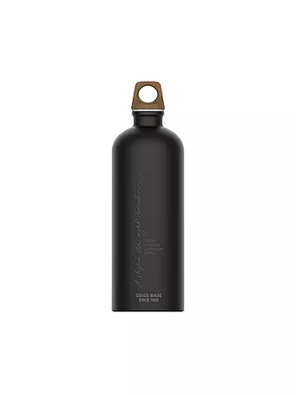 SIGG | Trinkflasche Traveller MyPlanet Journey Plain 1L | schwarz