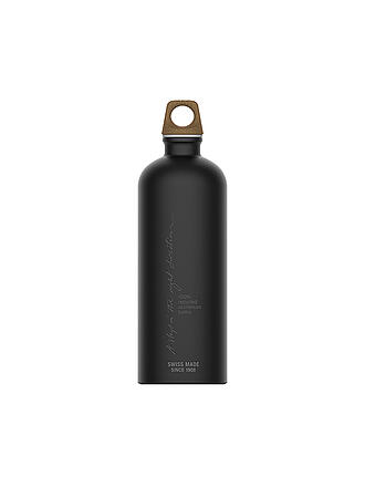 SIGG | Trinkflasche Traveller MyPlanet Lighter Plain 1L | schwarz