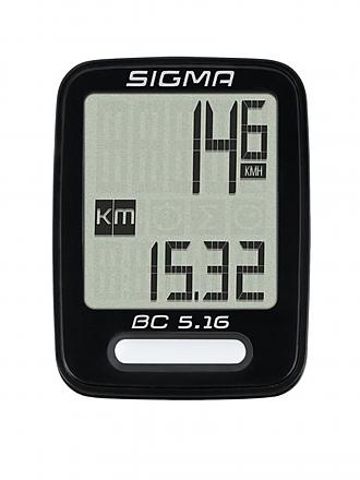 SIGMA | Fahrrad Computer Top Line BC 5.16 | schwarz