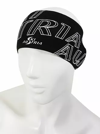 SKI AUSTRIA | Stirnband Headband Flash | schwarz