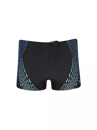 SPEEDO | Herren Beinbadehose Duo Logo Print | schwarz