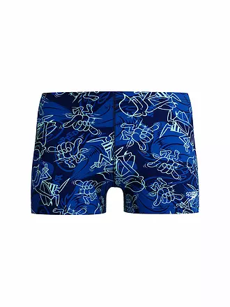 SPEEDO | Herren Beinbadehose Print Beachstar Square | blau