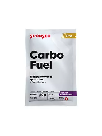 SPONSER | Getränkepulver Carbo Fuel Black Currant | bunt