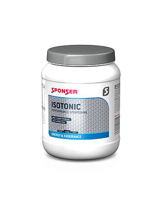 SPONSER | Isotonic Instantpulver Zitrone 1.000 g Dose | keine Farbe