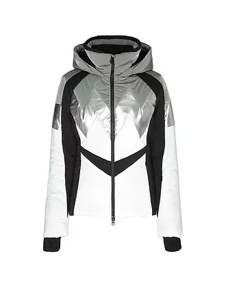 SPORTALM | Damen Skijacke mit Kapuze | grau