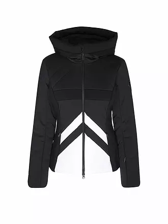 SPORTALM | Damen Skijacke mit Kapuze | schwarz