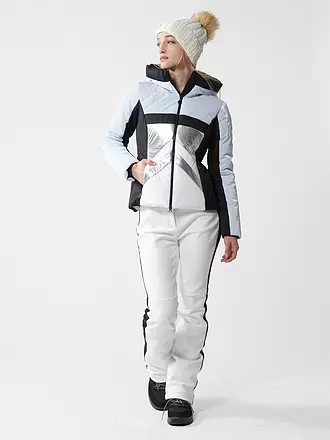 SPORTALM | Damen Skijacke mit Kapuze | hellblau