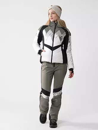 SPORTALM | Damen Skijacke mit Kapuze | grau