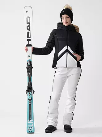 SPORTALM | Damen Skijacke mit Kapuze | schwarz
