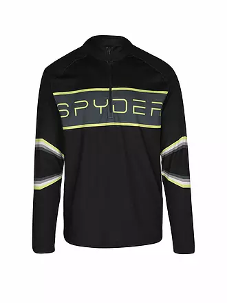 SPYDER |  Herren Unterzieh Zipshirt Premier | schwarz