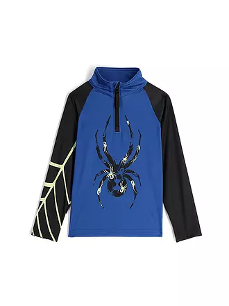 SPYDER | Mini Jungen Unterzieh Zipshirt bug | blau