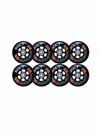 STUF | Inlineskate-Rollen Bolt Speed 90mm 85A 4-Wheel Pack | silber