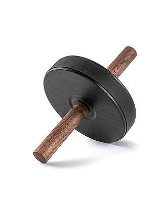 STYLEHOLZ | Bauchmuskeltrainer VENTOR aus Holz | schwarz