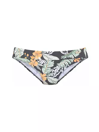 SUNSEEKER | Damen Bikinihose Rust Print | schwarz