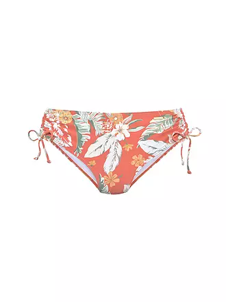 SUNSEEKER | Damen Bikinihose Rust-Print | orange