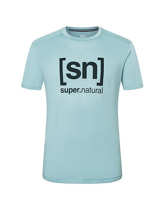 SUPER NATURAL | Herren Funktionsshirt Essential I.D | blau