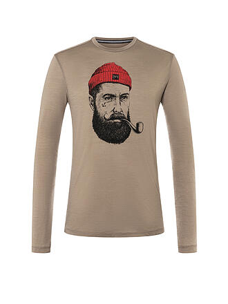 SUPER NATURAL | Herren Funktionsshirt Sailor | grau