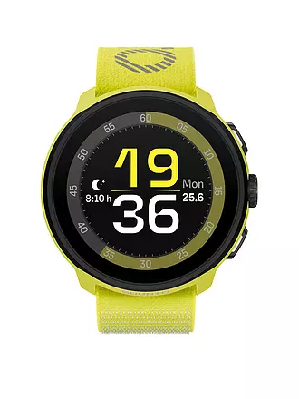 SUUNTO | GPS-Multisportuhr Suunto Run Frost Gray | gelb