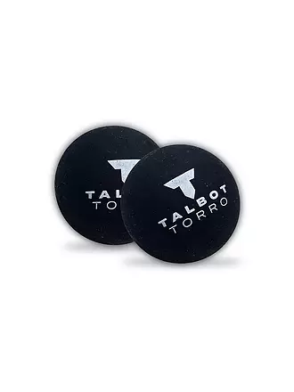 TALBOT TORRO | Squashbälle 2er Fast | schwarz