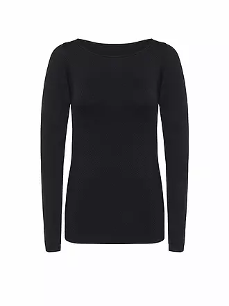 TAO | Damen Laufunterziehshirt Long Dry | schwarz