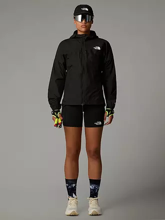 THE NORTH FACE | Damen Windjacke Higher Run Hoodie | schwarz