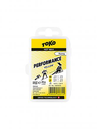 TOKO | Skiwachs Performance Hot Wax yellow | keine Farbe