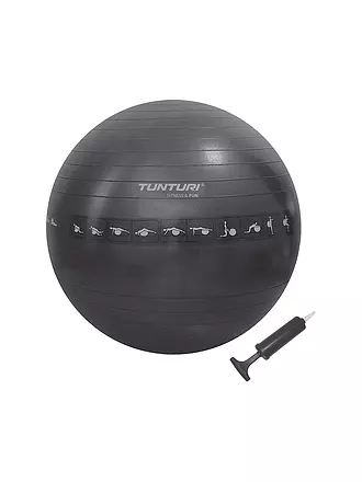 TUNTURI | Gymnastikball Anti Burst 65cm | schwarz