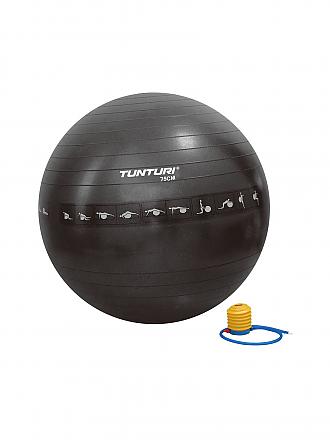 TUNTURI | Gymnastikball Anti Burst 75cm | schwarz