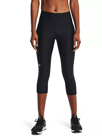 UNDER ARMOUR | Damen Fitnesscapri HeatGear® Armor Hi-Rise | schwarz