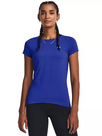 UNDER ARMOUR | Damen Fitnesshirt HeatGear® Armour | blau