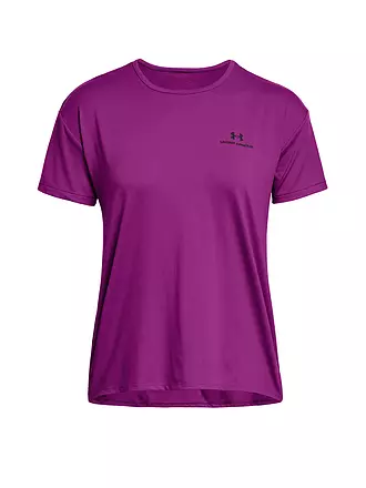 UNDER ARMOUR | Damen Fitnessshirt UA Rush Energy 2.0 | beere