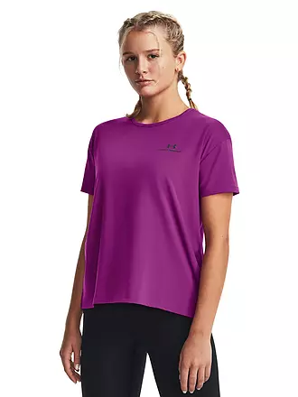 UNDER ARMOUR | Damen Fitnessshirt UA Rush Energy 2.0 | beere