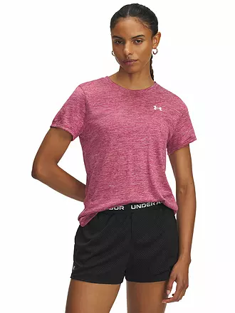 UNDER ARMOUR | Damen Fitnessshirt UA Tech™ Twist | beere