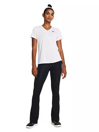 UNDER ARMOUR | Damen Fitnessshirt UA Tech™ V-Neck | weiss