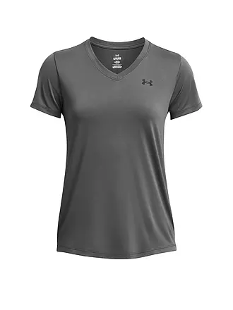 UNDER ARMOUR | Damen Fitnessshirt UA Tech™ V-Neck | schwarz