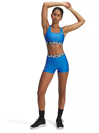 UNDER ARMOUR | Damen Fitnessshort HeatGear® | blau