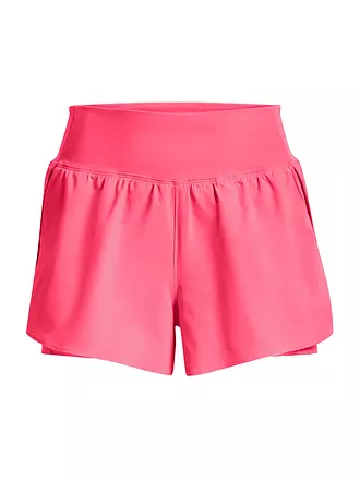 UNDER ARMOUR | Damen Fitnessshort UA Flex 2-in-1 | pink