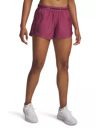 UNDER ARMOUR | Damen Fitnessshort UA Tech™ Play Up | beere