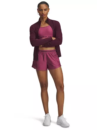 UNDER ARMOUR | Damen Fitnessshort UA Tech™ Play Up | beere