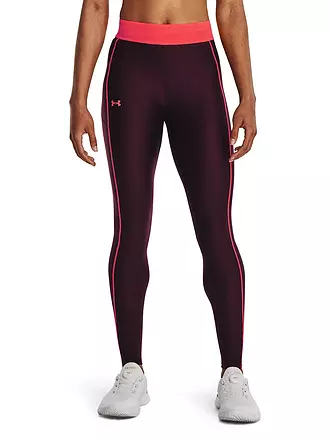 UNDER ARMOUR | Damen Fitnesstight HeatGear® | dunkelrot