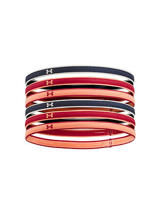 UNDER ARMOUR | Damen Haarbänder UA Mini Headbands - 6 Pack | grau