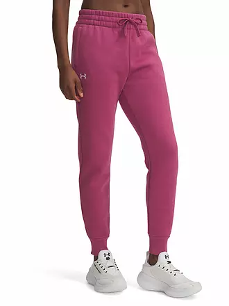UNDER ARMOUR | Damen Jogginghose UA Rival Fleece | beere