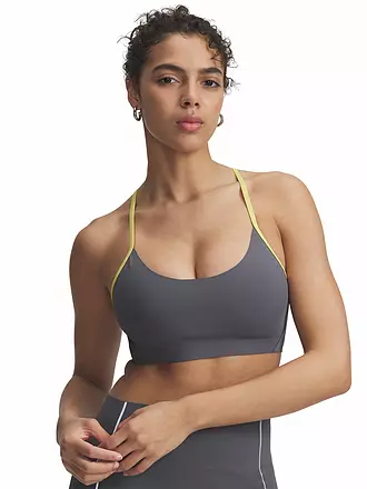 UNDER ARMOUR | Damen Sport-BH UA Halo Bonded  Medium Support | grau