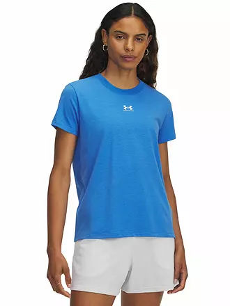 UNDER ARMOUR | Damen T-Shirt UA Off Campus Core | blau