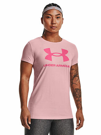 UNDER ARMOUR | Damen T-Shirt UA Sportstyle Grafik | rosa
