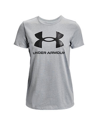 UNDER ARMOUR | Damen T-Shirt UA Sportstyle mit Grafik | grau