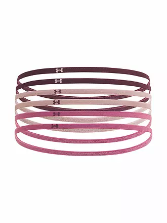 UNDER ARMOUR | Haarbänder UA Mini Elastic 6er Pack | schwarz