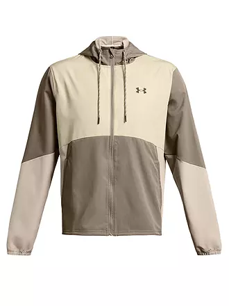 UNDER ARMOUR | Herren Fitnessjacke UA Legacy Windbreaker | grau