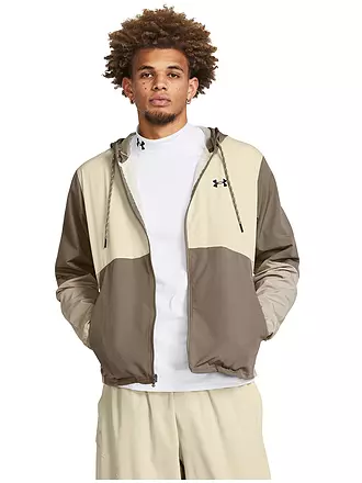 UNDER ARMOUR | Herren Fitnessjacke UA Legacy Windbreaker | grau